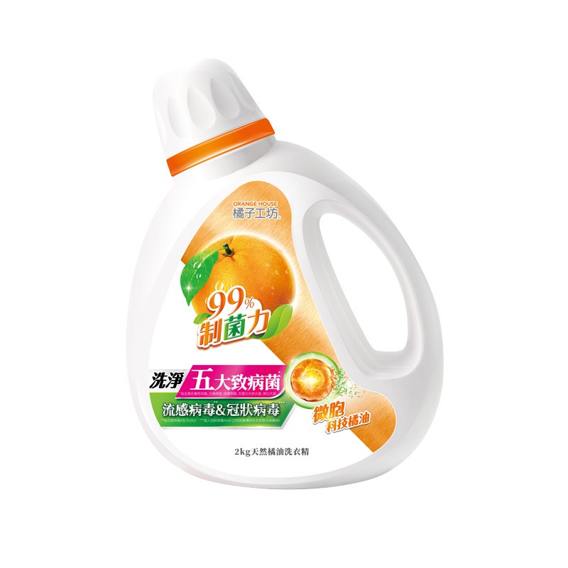 Orange House'i bakterite kontrollimiseks mõeldud pesuvedelik